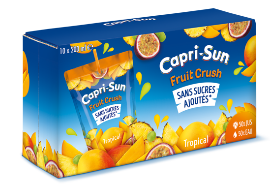 Imagem de Refrigerante Pure Fruit Tropical Capri SUN 10x20cl