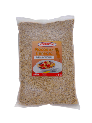 Mostrar detalhes para Flocos Aveia Integral CIMARROM 1kg Imagem de Flocos Aveia Integral CIMARROM 1kg