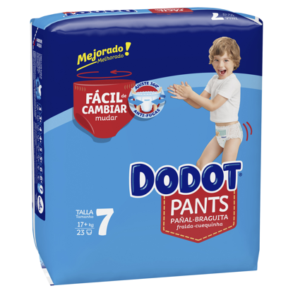 Imagem de Pants Azul Tamanho 7 +17Kg DODOT 23un