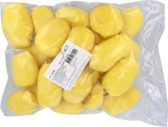 Imagem de Batata Agria Inteiras e Sem Pele Calibre 60/80 Embalagem MAKRO CHEF 5kg