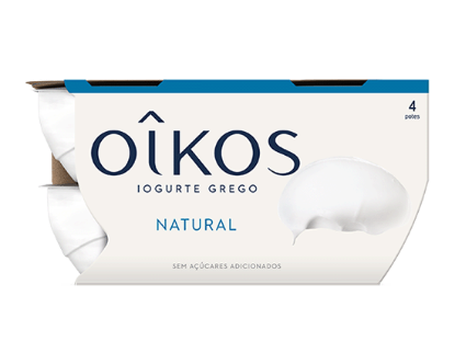 Mostrar detalhes para Iogurte Grego Oikos Natural DANONE emb.4x110g Imagem de Iogurte Grego Oikos Natural DANONE emb.4x110g