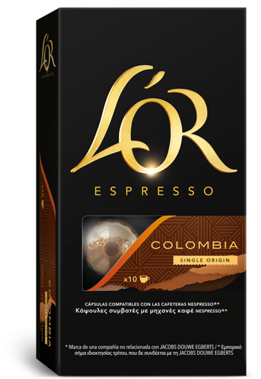Picture of Café Colombia para Nespresso L'OR ESPRESSO emb.10 cápsulas