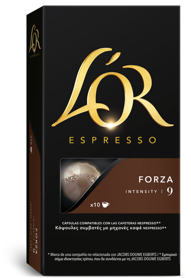 Imagem de Café Forza para Nespresso Intensidade 9 L'OR ESPRESSO emb.10 capsulas