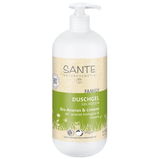 Imagem de Gel Duche Ananas e Limão Familiar 950ml Sante