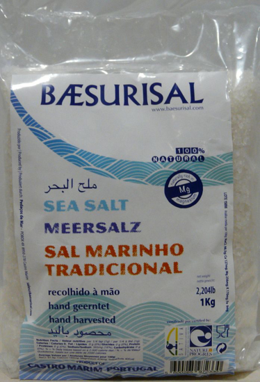 Imagem de Sal Marinho Grosso 1Kg Baesurisal
