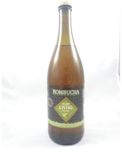 Imagem de Kombucha de Chá Verde e Alecrim LIVING FOOD 1L