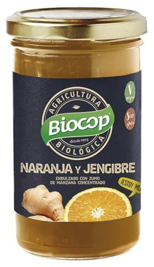 Imagem de Compota de Laranja e Gengibre Sem Açúcar 280g Biocop