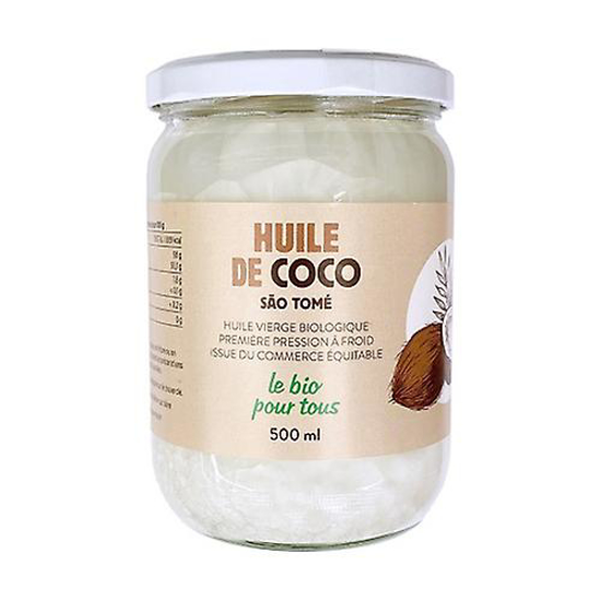 Imagem de Óleo de Côco Virgem 500ml Bio Pour Tous