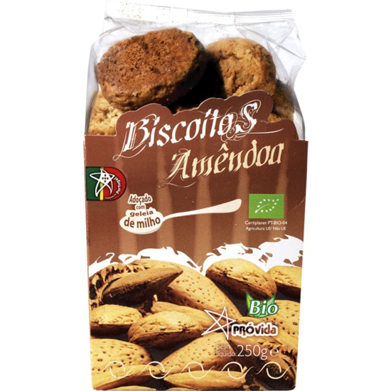 Imagem de Biscoitos de Amêndoa Biológicos PRÓVIDA emb.250g