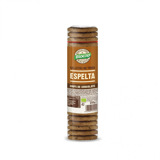 Imagem de Bolachas de Espelta Integral e Chocolate 250g Biocop