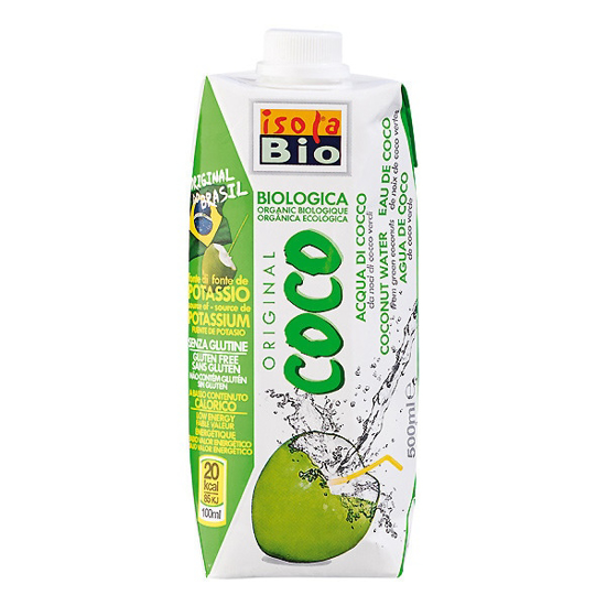 Imagem de Água de Coco Biológica ISOLA BIO emb.500ml