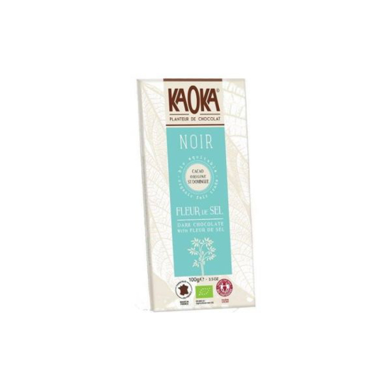 Imagem de Chocolate Preto Com Flor de Sal 100g Kaoka