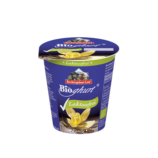 Imagem de Iogurte de Baunilha Sem Lactose 150g Berchtesgadener Land