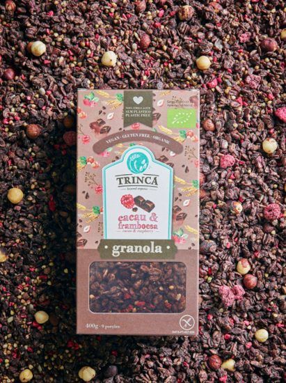 Imagem de Granola Cacau e Framboesa Sem Glúten 400g Trinca