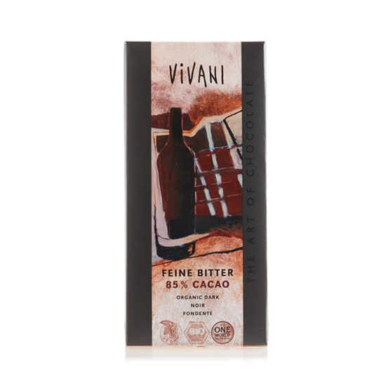 Imagem de Chocolate Preto 85% Cacau 100g Vivani