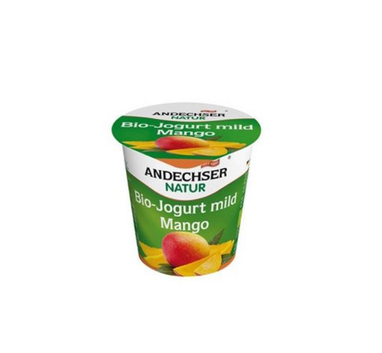 Imagem de Iogurte de Fruta Manga Bio ANDECHSER emb.150g