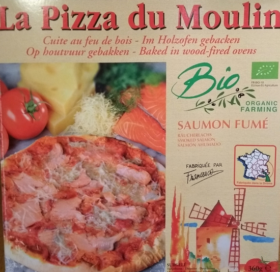 Imagem de Pizza De Salmão Fumado 360g Moulin
