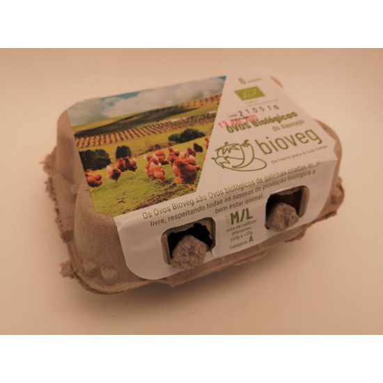 Imagem de Ovos Embalados Meia Duzia L Bioveg
