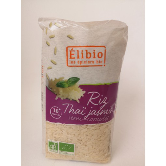 Imagem de Arroz Thai Jasmim Semi-Integral 1Kg Elibio