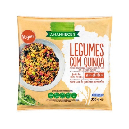 Mostrar detalhes para Legumes Com Quinoa Congelado AMANHECER 350g Imagem de Legumes Com Quinoa Congelado AMANHECER 350g