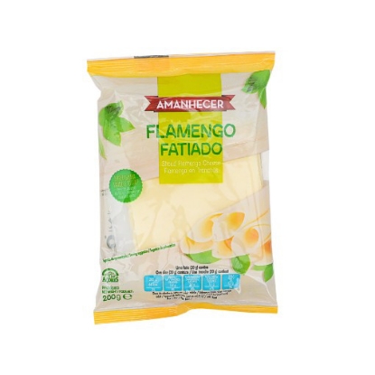Mostrar detalhes para Queijo Flamengo Fatias AMANHECER 200g Imagem de Queijo Flamengo Fatias AMANHECER 200g