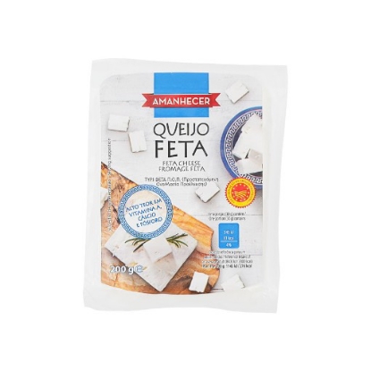 Mostrar detalhes para Queijo Feta Cunha AMANHECER 200g Imagem de Queijo Feta Cunha AMANHECER 200g