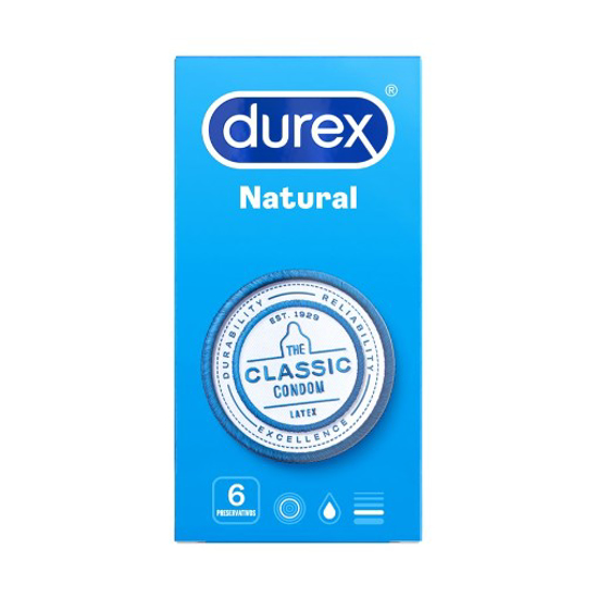 Imagem de Preservativo Durex Natural Confort 6un