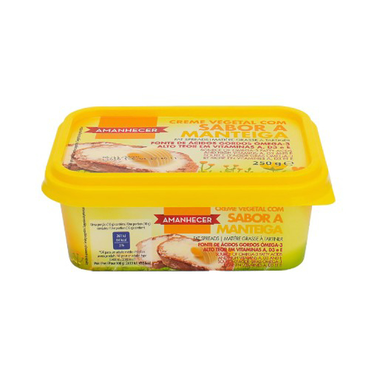 Imagem de Creme Vegetal Para Barrar Sabor A Manteiga AMANHECER 250g