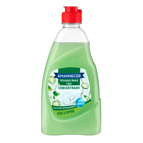 Imagem de Detergente Loiça Manual Concentrado Aloe e Pepino AMANHECER 500ml