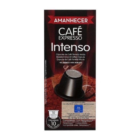 Imagem de Café Cápsulas Intenso Compativel Com Nespresso AMANHECER 10un