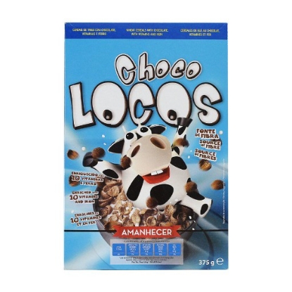 Mostrar detalhes para Cereais Chocolocos AMANHECER 375g Imagem de Cereais Chocolocos AMANHECER 375g