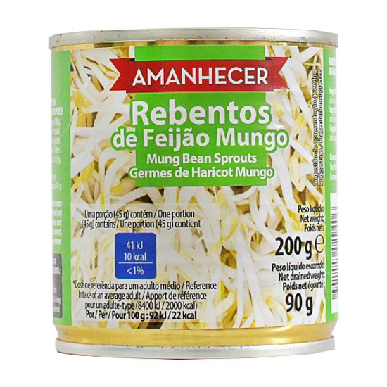 Imagem de Rebentos de Feijão Mungo Lata AMANHECER 200g