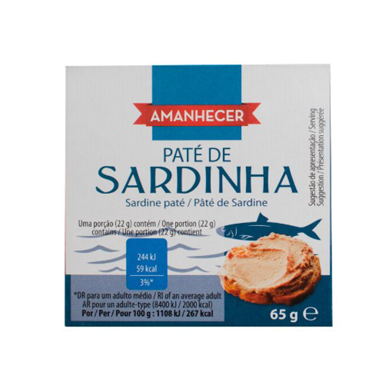 Imagem de Paté Sardinha AMANHECER 65g