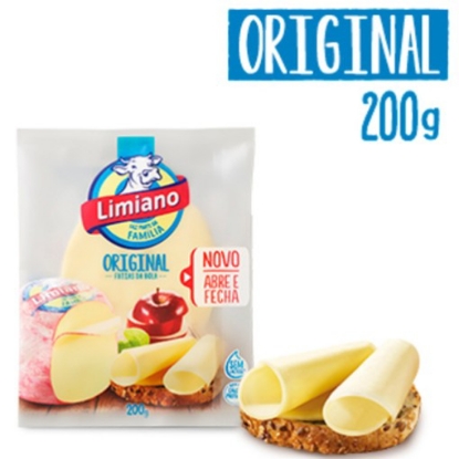 Mostrar detalhes para Queijo Flamengo Fatias LIMIANO emb.200g Imagem de Queijo Flamengo Fatias LIMIANO emb.200g