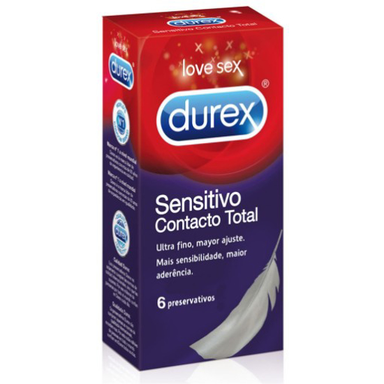 Imagem de Preservativo Contacto Total DUREX 6unidades
