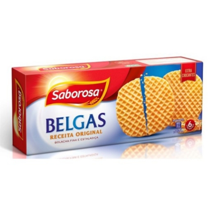 Mostrar detalhes para Bolachas Belgas SABOROSA emb.220g Imagem de Bolachas Belgas SABOROSA emb.220g