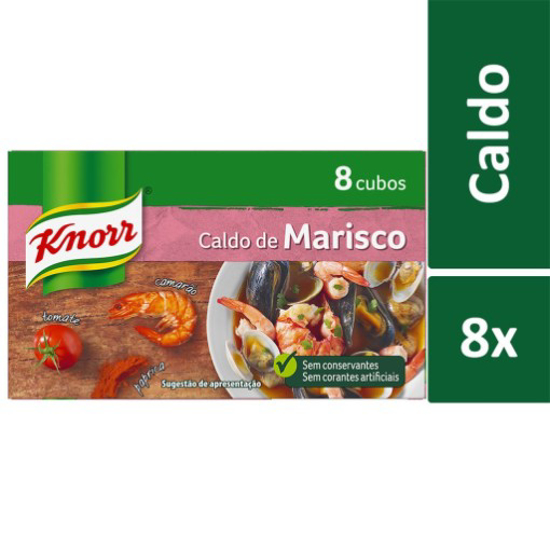 Imagem de Caldo de Marisco 8 Cubos KNORR 8un