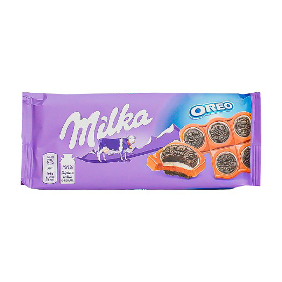 Imagem de Tablete Oreo Sandwich MILKA emb.92g