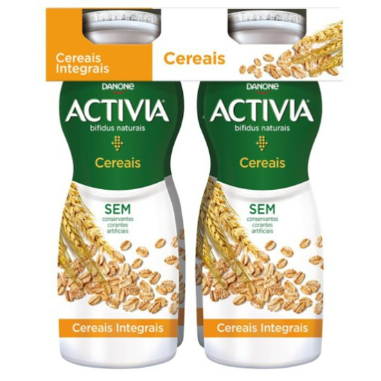 Imagem de Iogurte Líquido Bifidus Probióticos Cereais Activia DANONE emb.4x155g