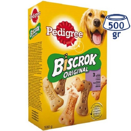 Imagem de Biscoitos Biscrok para Cão PEDIGREE emb.500g