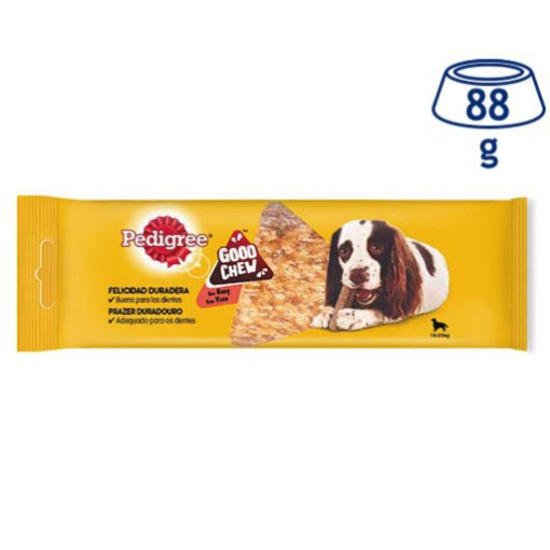 Imagem de Snack para Cão Médio Good Chew com Vaca PEDIGREE emb.88g