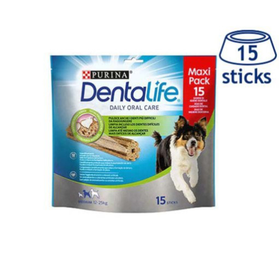 Imagem de Snack para Cão Médio Higiene Oral Diária PURINA DENTALIFE 15un