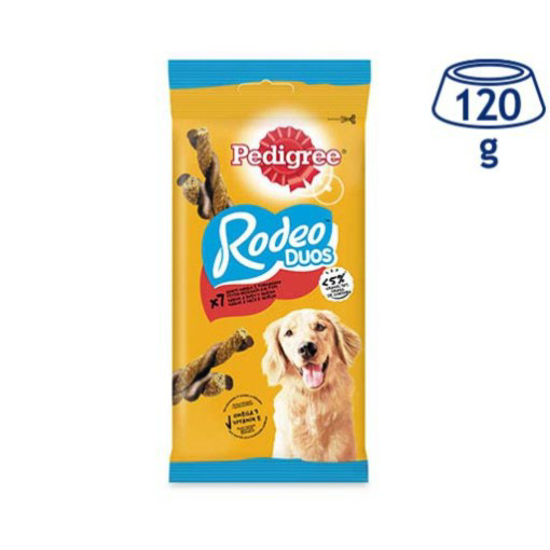 Imagem de Snack para Cão Rodeo Duos Vaca/Queijo PEDIGREE emb.120g