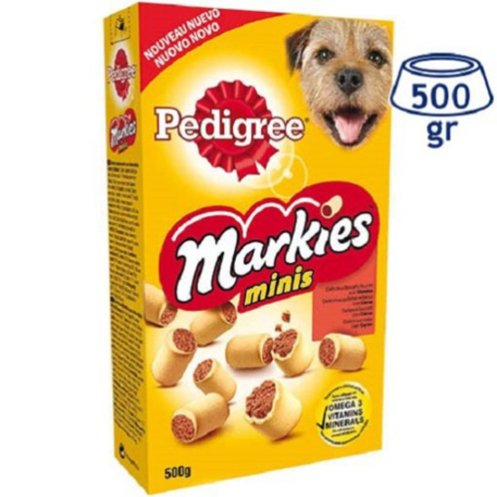 Imagem de Snacks para Cão Markies Mini PEDIGREE emb.500g