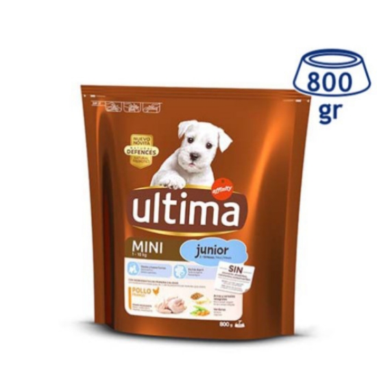 Imagem de Ração para Cão Júnior Mini AFFINITY ULTIMA emb.800g