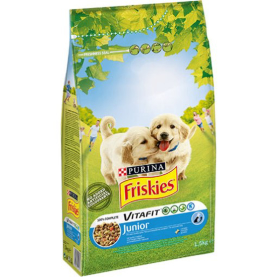 Imagem de Ração para Cão Júnior VitaFit com Frango e Leite PURINA FRISKIES emb.1,5kg