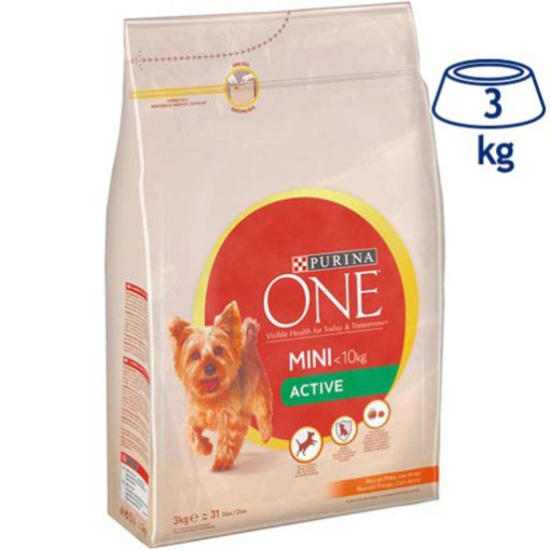 Imagem de Ração para Cão Mini Frango PURINA ONE MINI emb.3kg