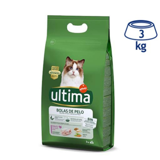 Imagem de Ração para Gato Bolas de Pelo AFFINITY ULTIMA emb.3kg
