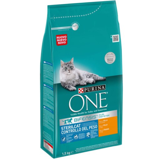 Imagem de Ração para Gato Esterelizado Controlo de Peso PURINA ONE emb.1,5kg