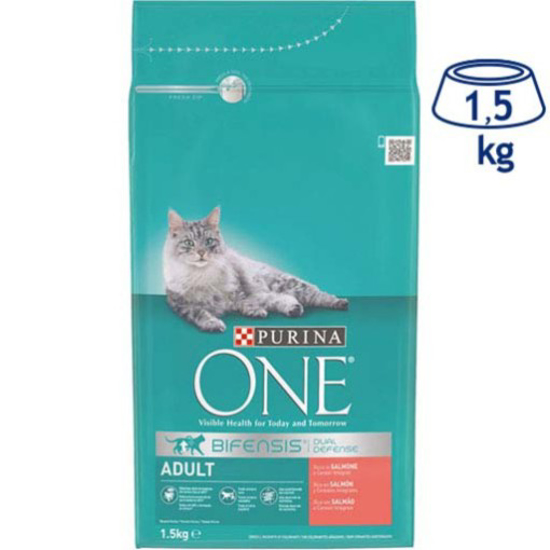 Imagem de Ração para Gato Esterilizado com Salmão PURINA ONE emb.1,5kg